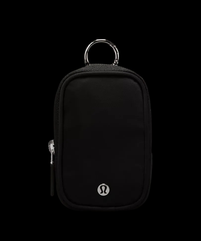 Lululemon Clippable Nano Pouch Black - HypeFly India View 1