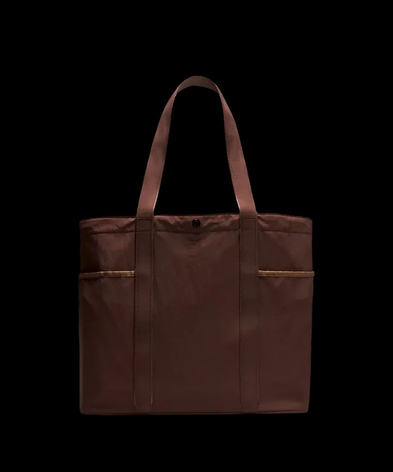 Lululemon Daily Multi-Pocket Tote Bag 20L Lava Cake/Mocha - HypeFly India View 1