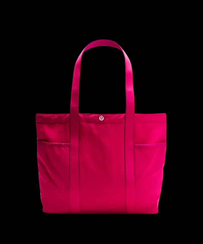 Lululemon Daily Multi-Pocket Tote Bag 20L Passionate/Ripened Raspberry - HypeFly India View 1