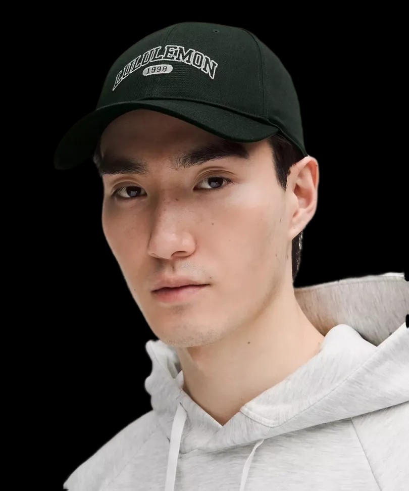 Lululemon Classic Ball Cap Structured Rainforest Green/Bone - HypeFly India View 3