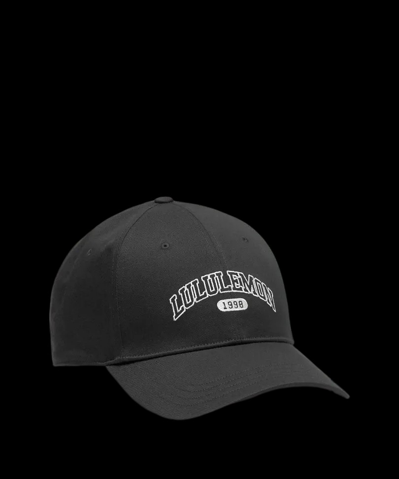 Lululemon Classic Ball Cap Structured Black/Bone - HypeFly India View 1
