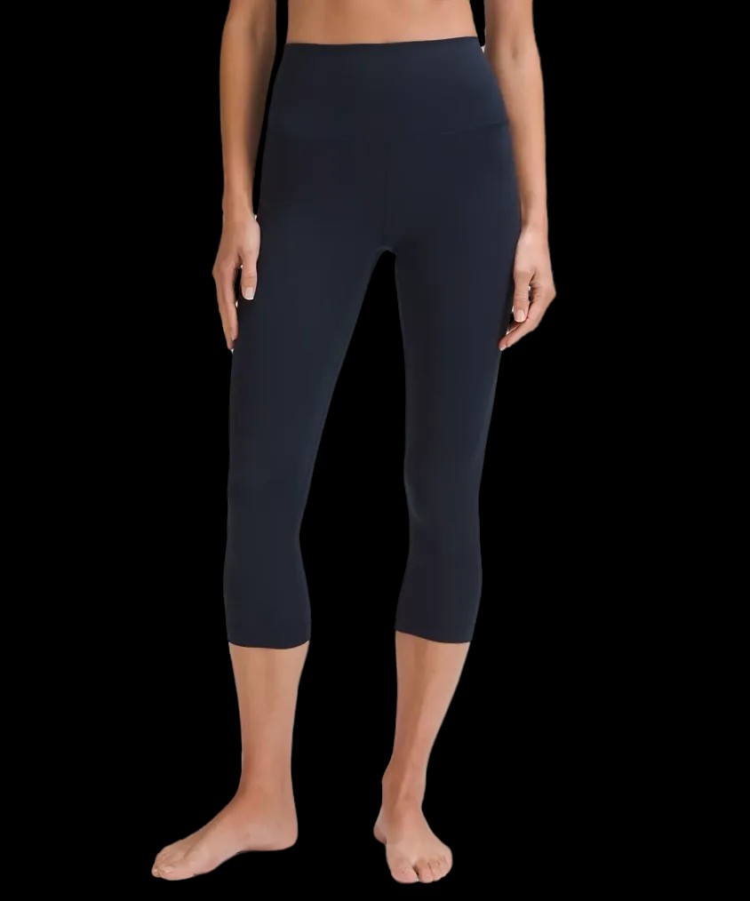 Lululemon Align™ High-Rise Crop 21" True Navy - HypeFly India View 1