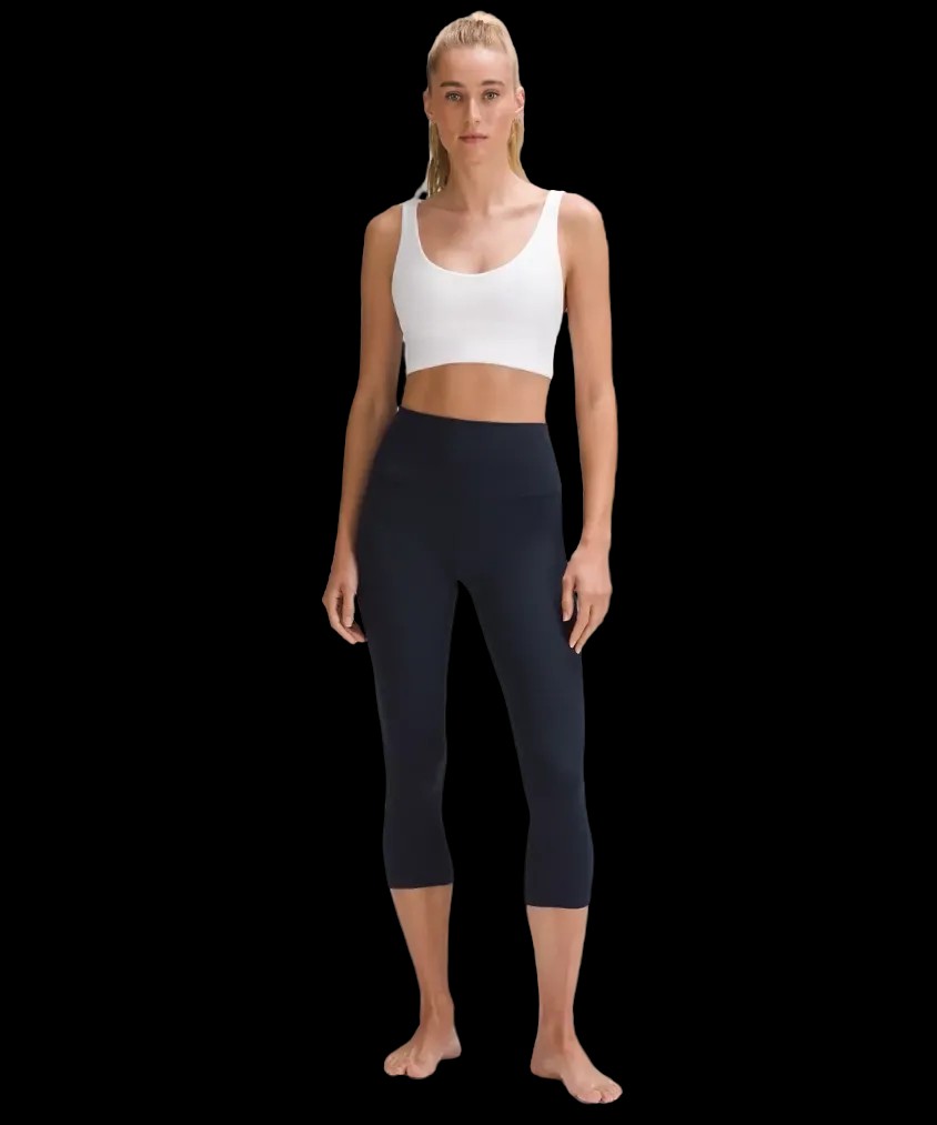 Lululemon Align™ High-Rise Crop 21" True Navy - HypeFly India View 2