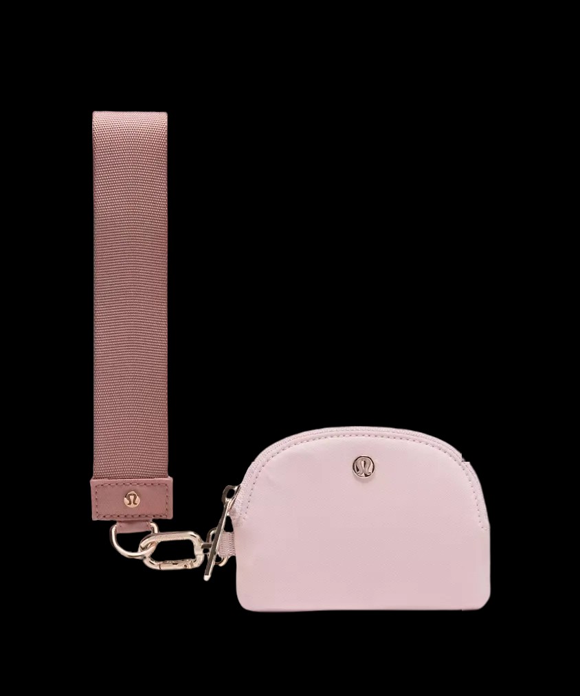 Lululemon Dual Pouch Wristlet Spiced Chai/Pink Haze - HypeFly India View 2