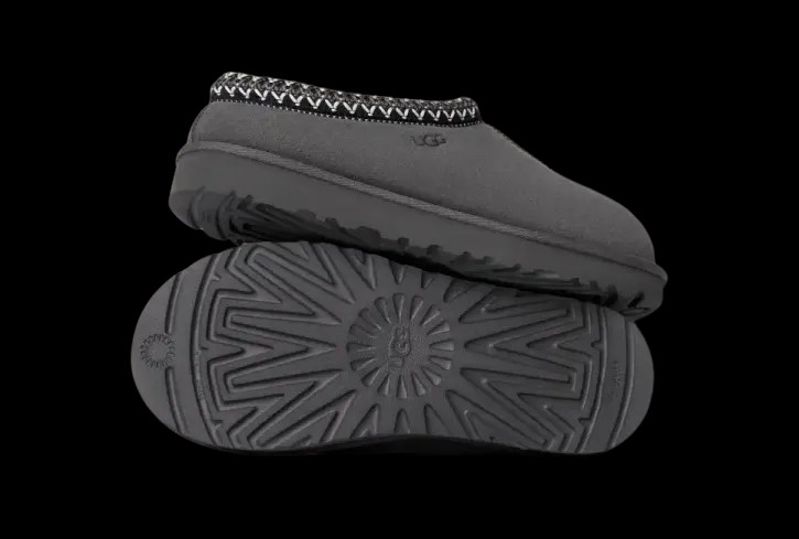 Uggs Men's Tasman Slipper Dark Gray - HypeFly India View 2