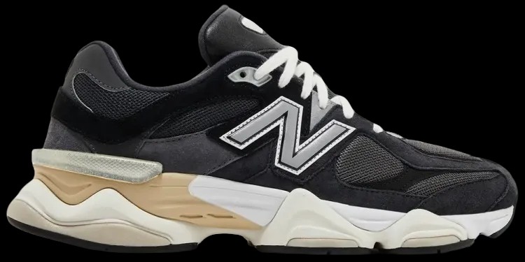 New Balance 9060 'Black Phantom Magnet' - HypeFly India View 1
