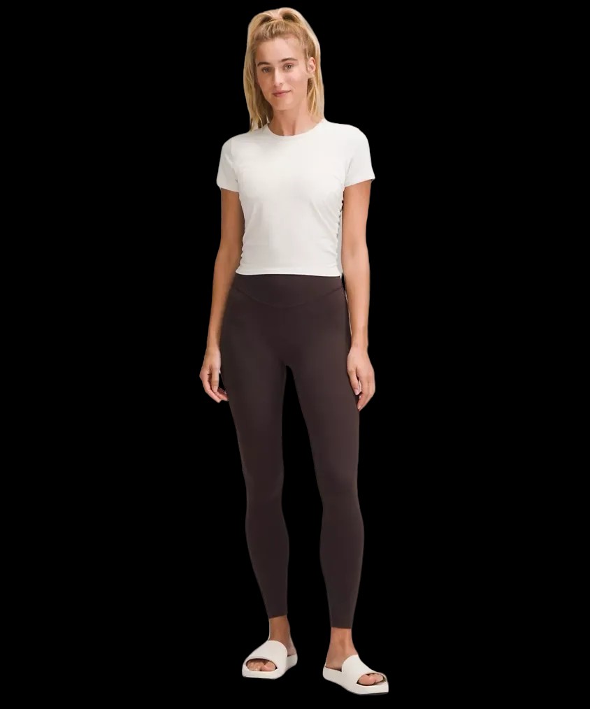 Lululemon Wunder Under SmoothCover High-Rise Tight 28"  Espresso - HypeFly India View 2