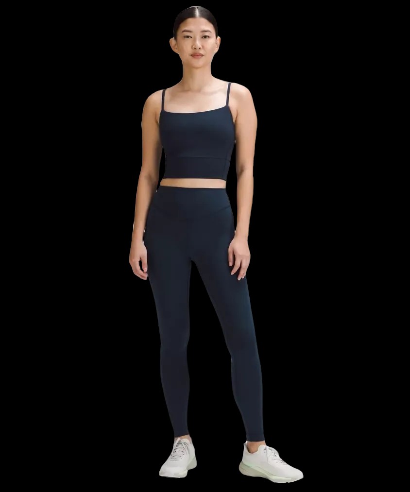 Lululemon Wunder Under SmoothCover High-Rise Tight True Navy 28"  - HypeFly India View 2