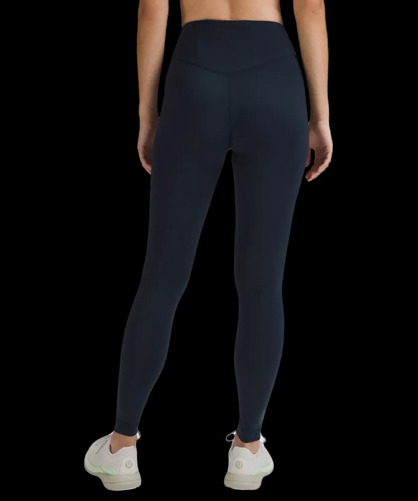 Lululemon Wunder Under SmoothCover High-Rise Tight True Navy 28"  - HypeFly India View 3