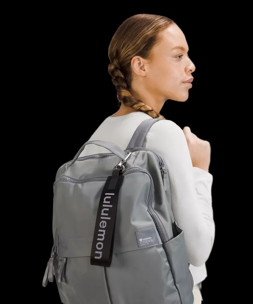 Lululemon Never Lost Keychain Black/White - HypeFly India View 2