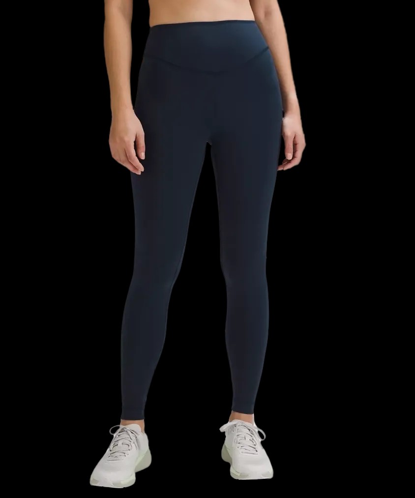 Lululemon Wunder Under SmoothCover High-Rise Tight True Navy 28"  - HypeFly India View 1
