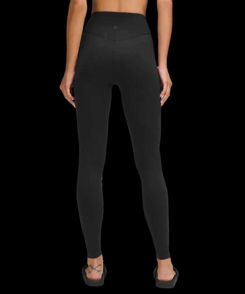 Lululemon Wunder Under SmoothCover High-Rise Tight  Black - HypeFly India View 3