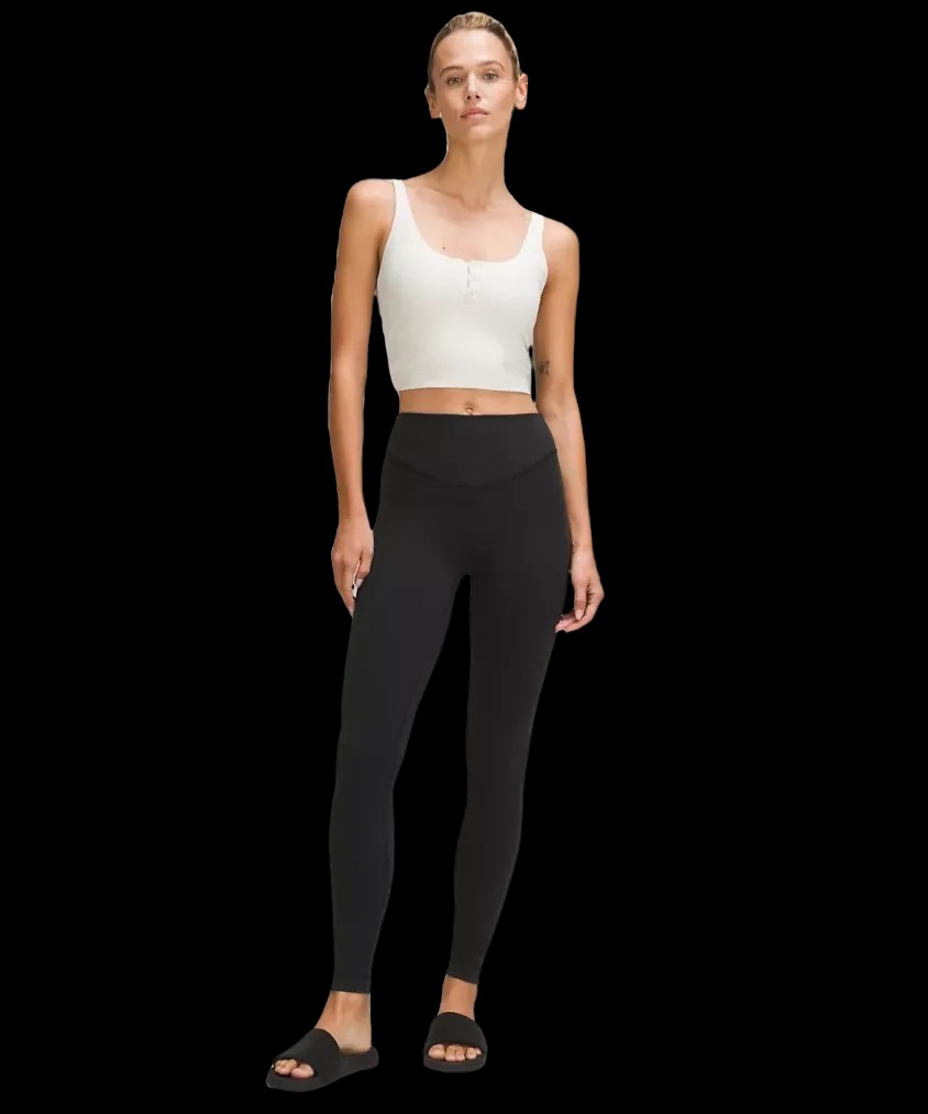 Lululemon Wunder Under SmoothCover High-Rise Tight  Black - HypeFly India View 2