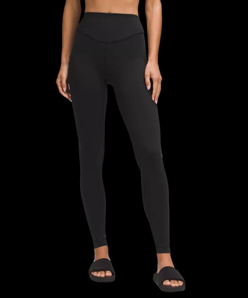 Lululemon Wunder Under SmoothCover High-Rise Tight  Black - HypeFly India View 1