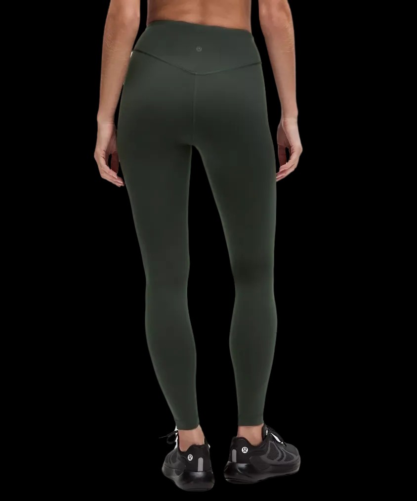 Lululemon Wunder Under SmoothCover High-Rise Tight Blackened Pine - HypeFly India View 3
