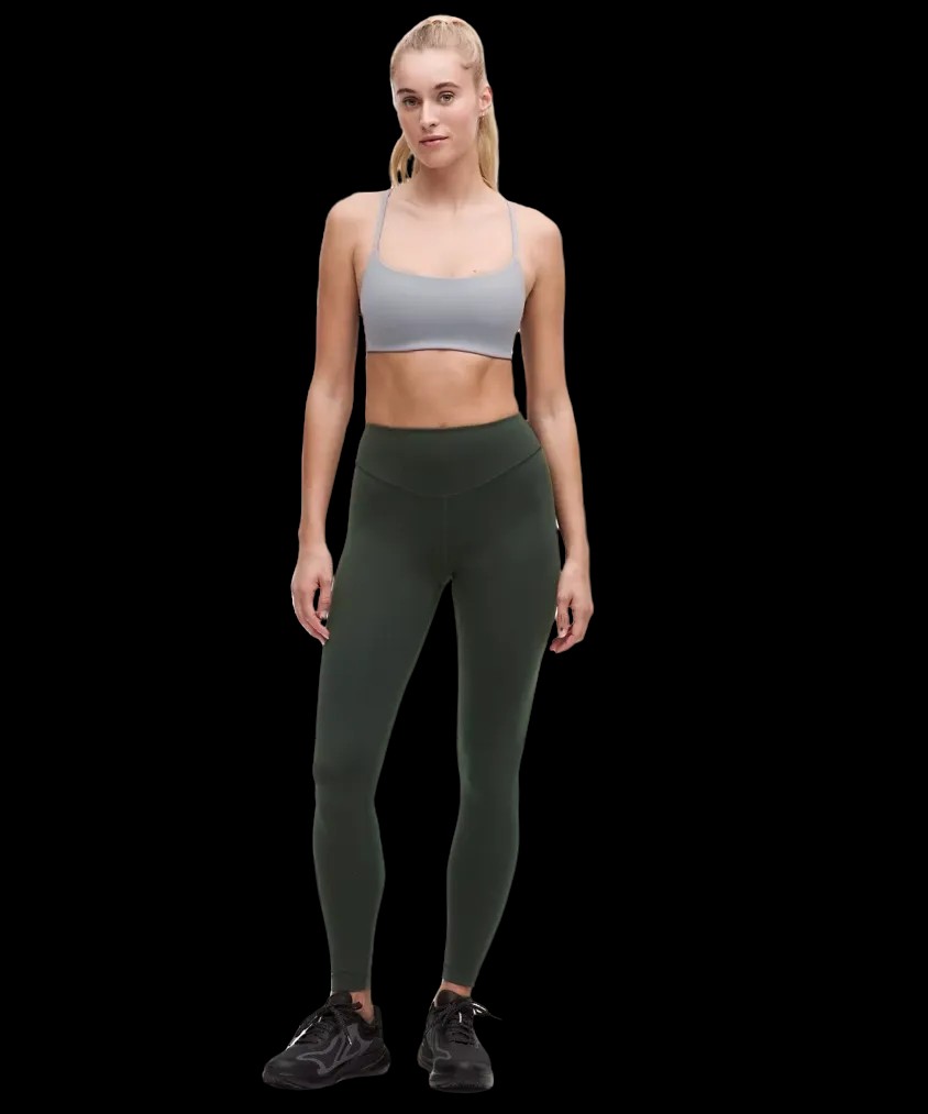 Lululemon Wunder Under SmoothCover High-Rise Tight Blackened Pine - HypeFly India View 2