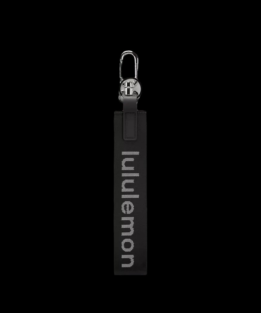 Lululemon Never Lost Keychain Black/White - HypeFly India View 1