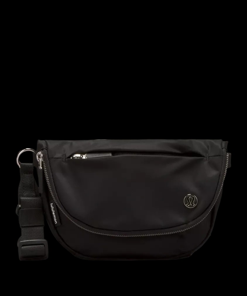 Lululemon All Night Festival Bag Micro 2L Black/Silver - HypeFly India View 1