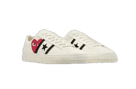 Converse x PLAY Comme des Garçons One Star Academy Pro Beige - HypeFly India View 2