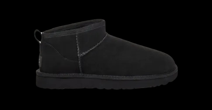 Uggs Classic Ultra Mini Black - HypeFly India View 1