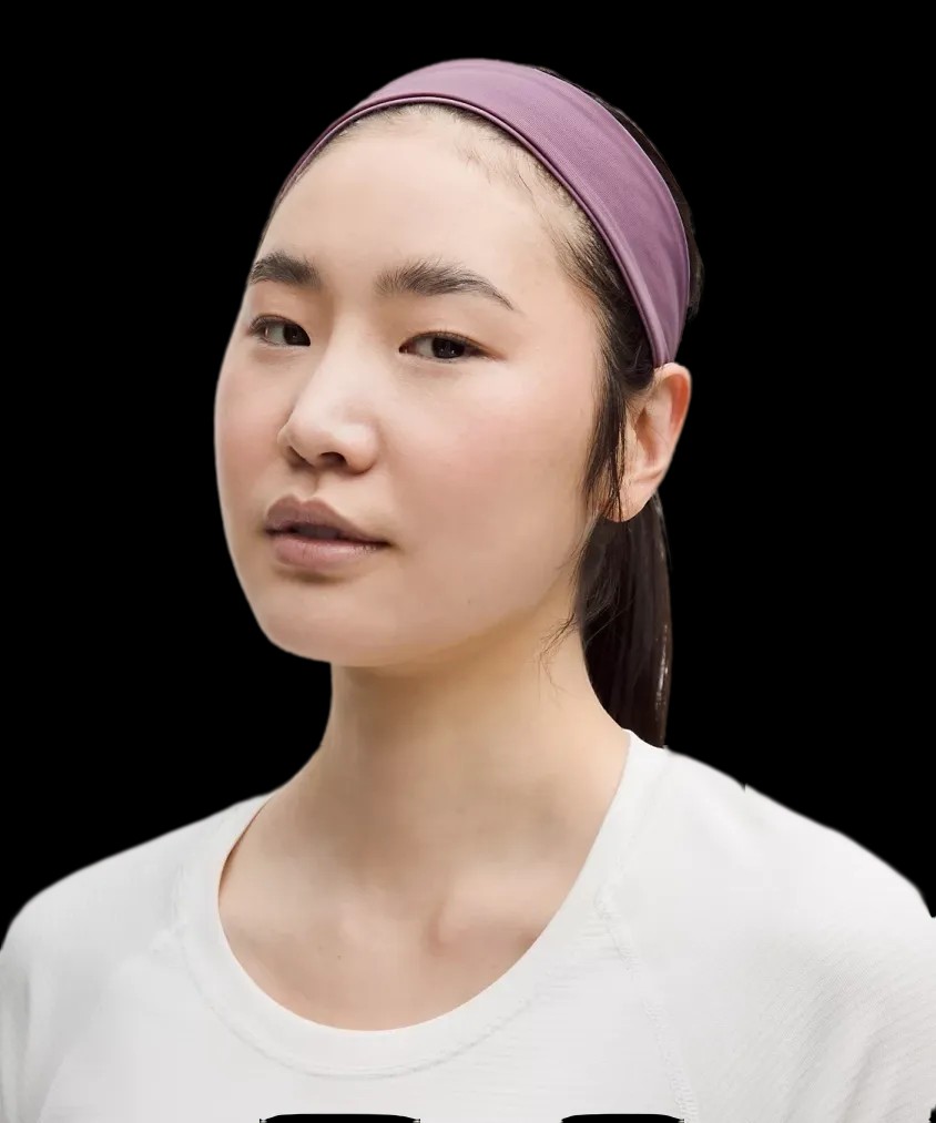 Lululemon Women's Luxtreme Training Headband Lavender Lux - HypeFly India View 2
