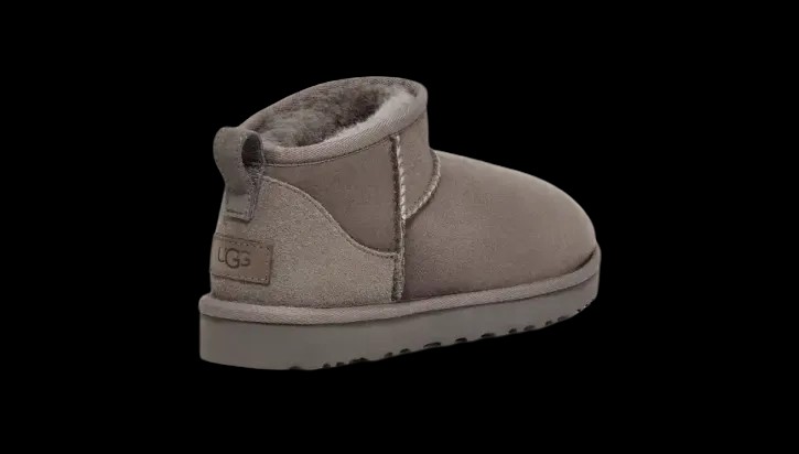 Uggs Classic Ultra Mini Grey - HypeFly India View 3