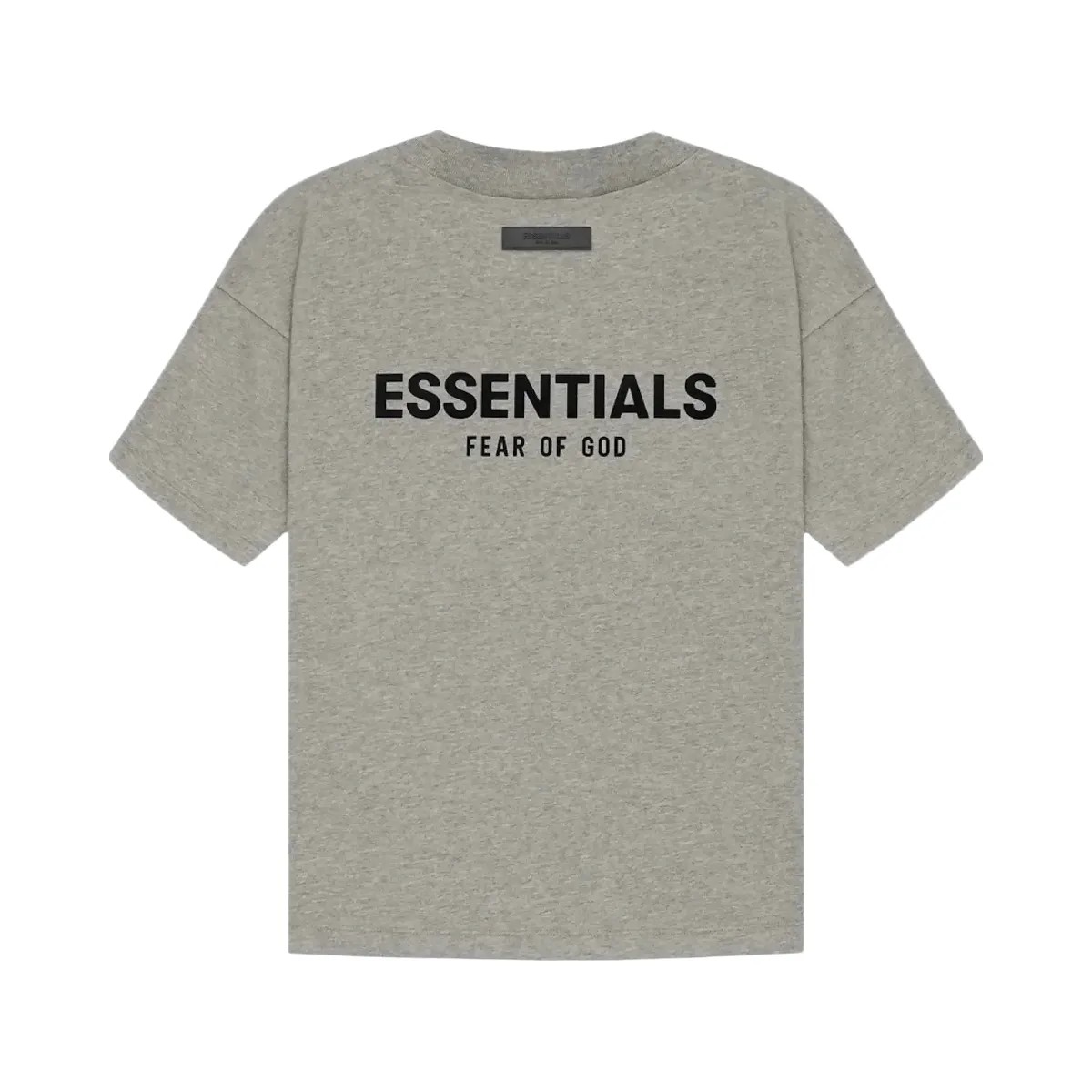 Essentials Dark Oatmeal T-Shirt - HypeFly India View 1