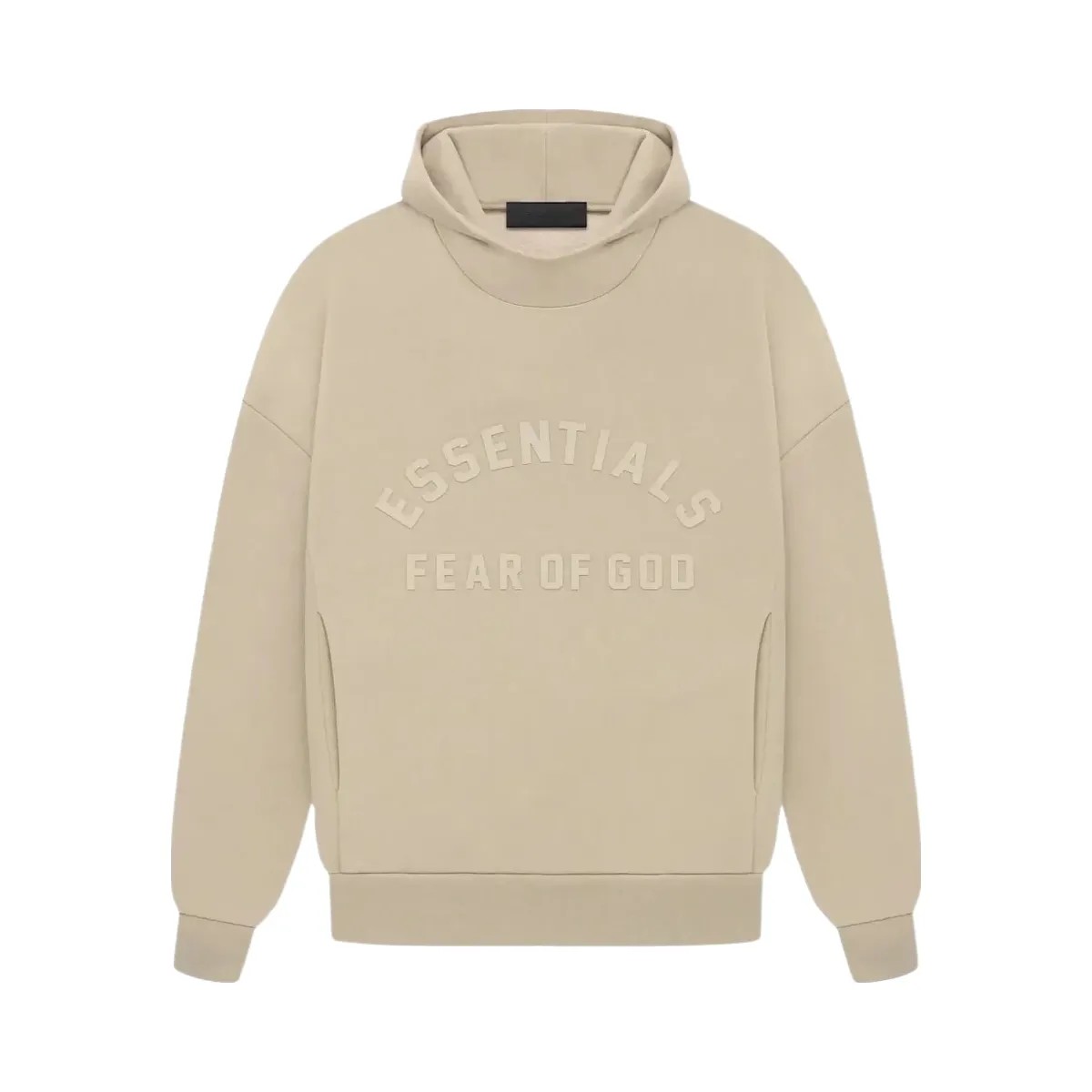 Essentials Dusty Beige Hoodie - HypeFly India View 1