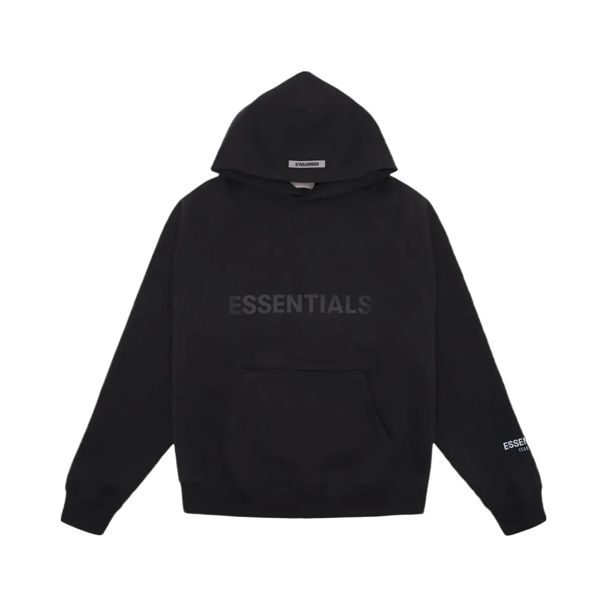 Essentials Ss20 Black Hoodie - HypeFly India View 1