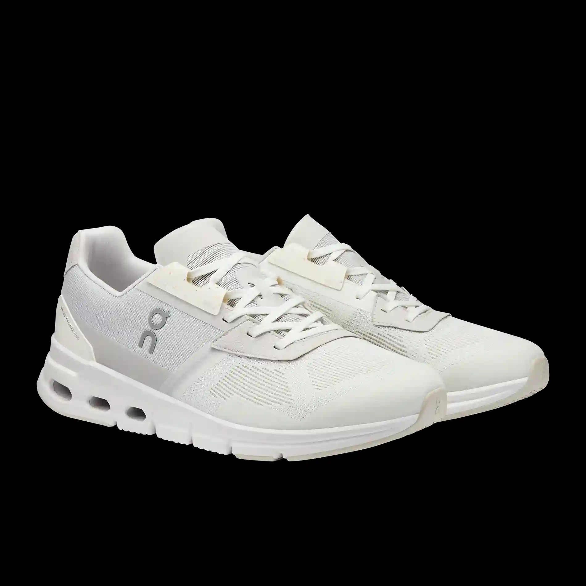 Cloudrift White Frost On Running - HypeFly India View 3