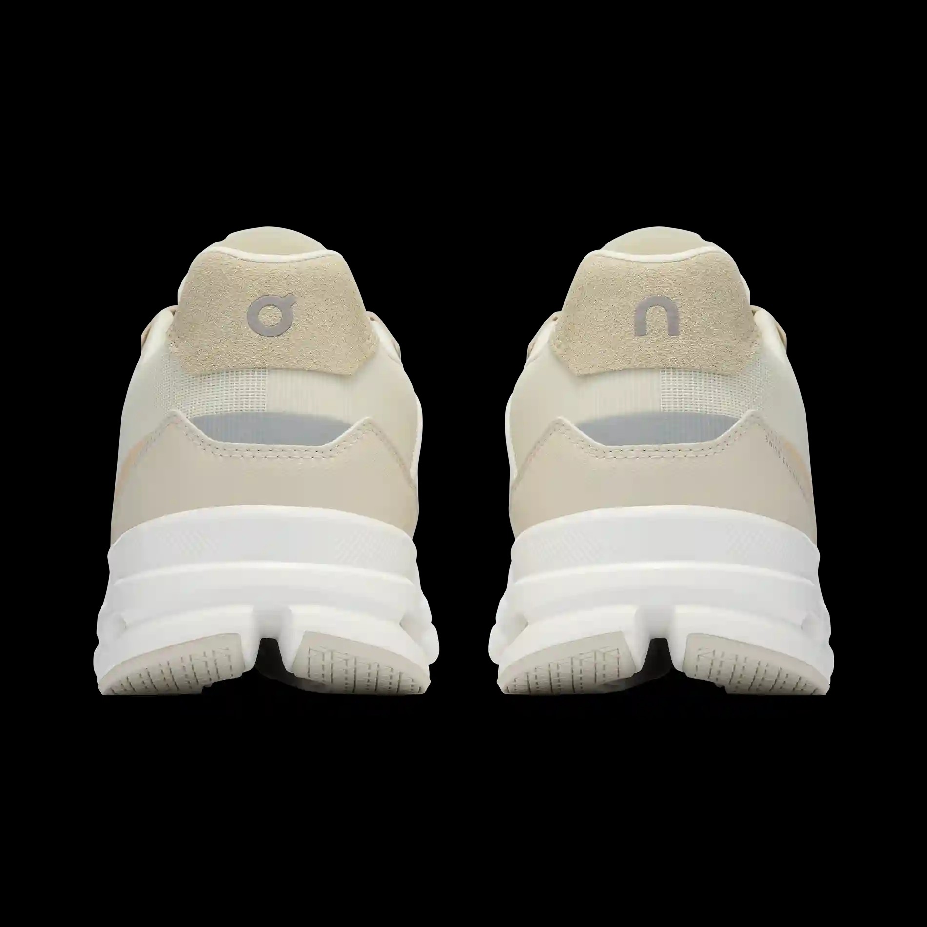 Cloudrift Ivory Cream On Running - HypeFly India View 2