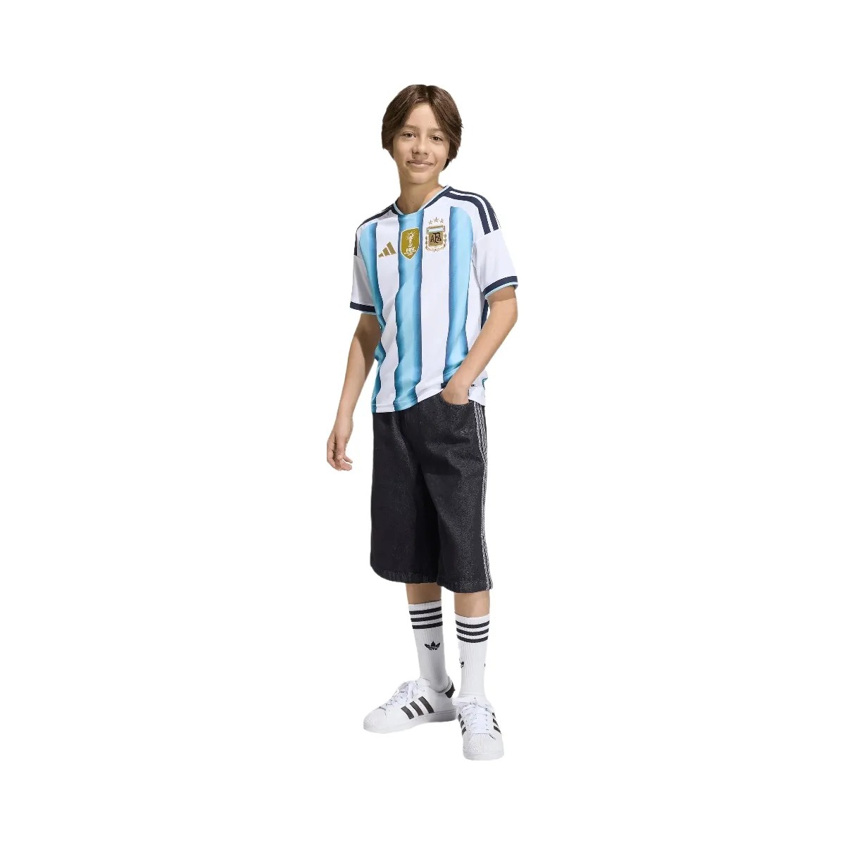 FIFA 2026 Argentina Home Jersey - Youth - HypeFly India View 5