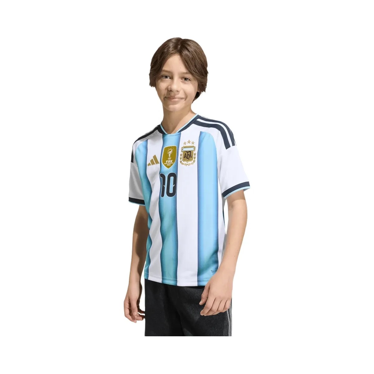 FIFA 2026 Argentina Messi Home Jersey - Youth - HypeFly India View 4