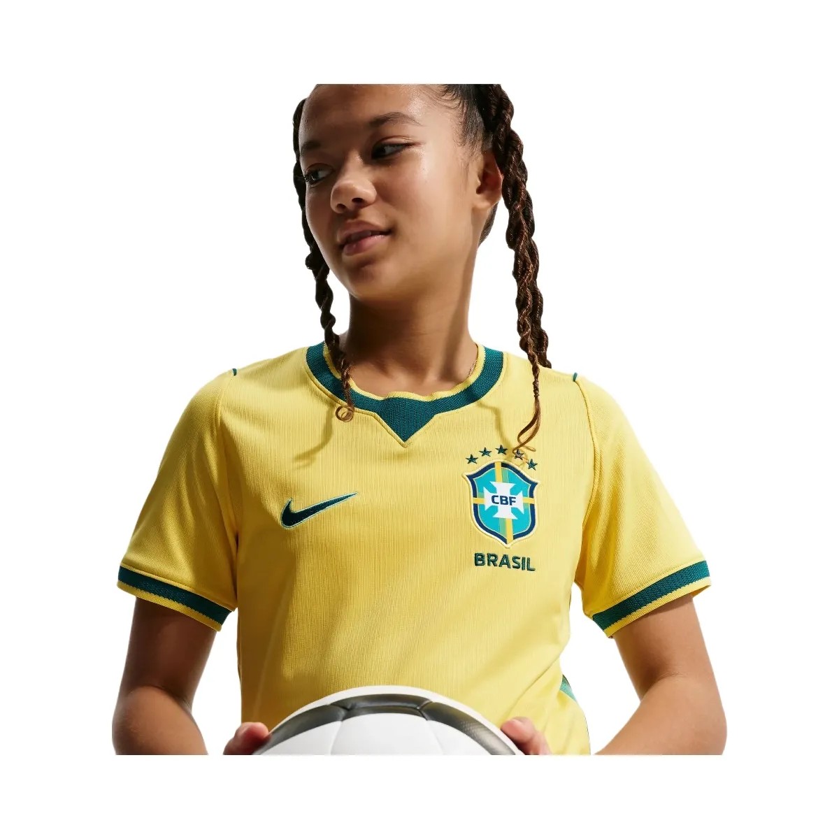 FIFA 2026 Brazil Stadium Home Jersey - Youth - HypeFly India View 6