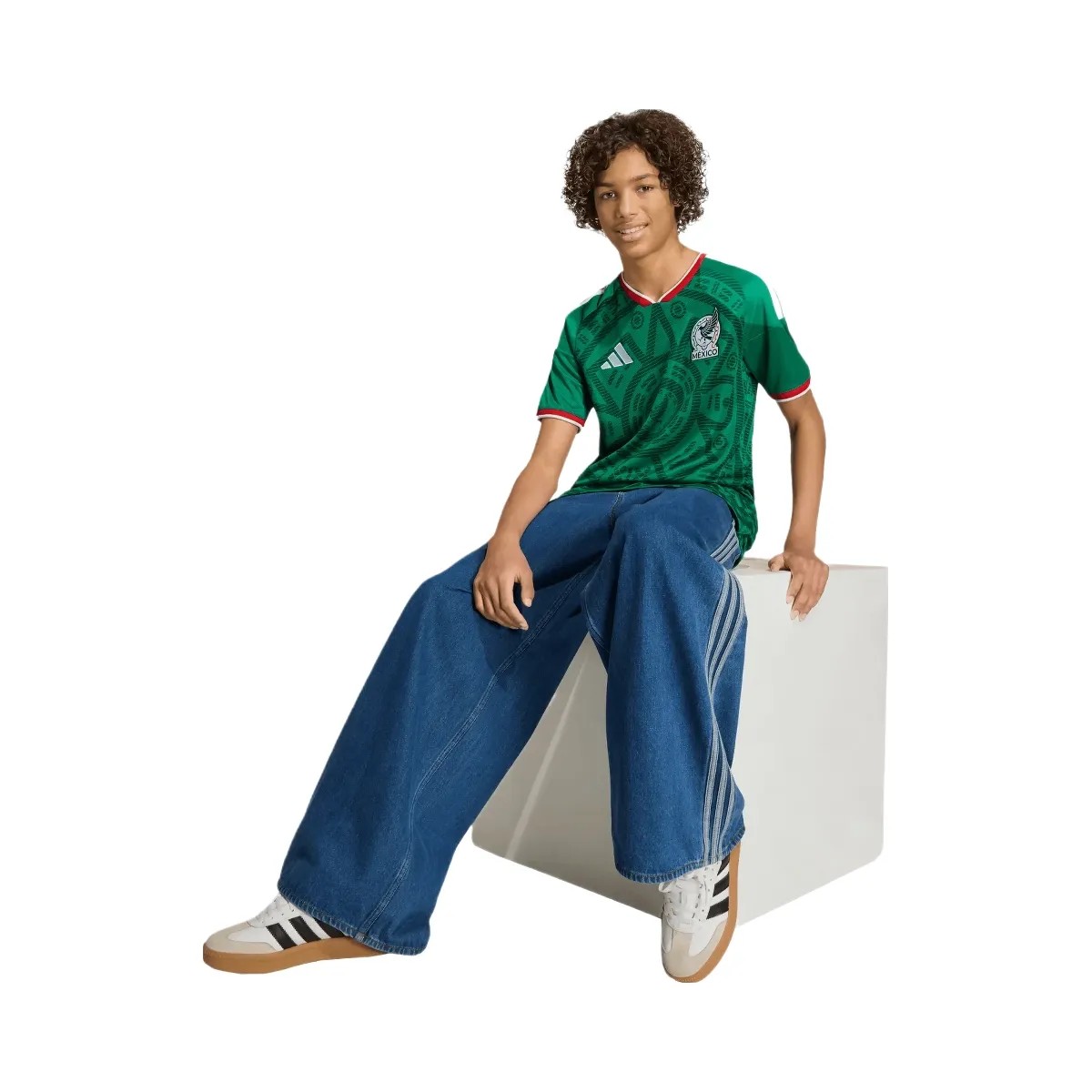 FIFA 2026 Mexico Home Jersey - Youth - HypeFly India View 2