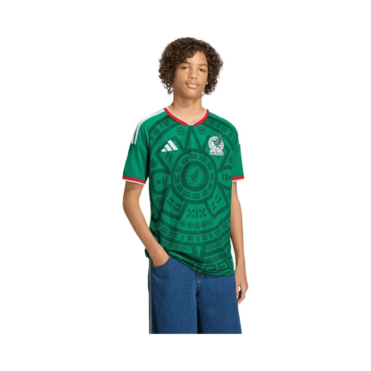 FIFA 2026 Mexico Home Jersey - Youth - HypeFly India View 6