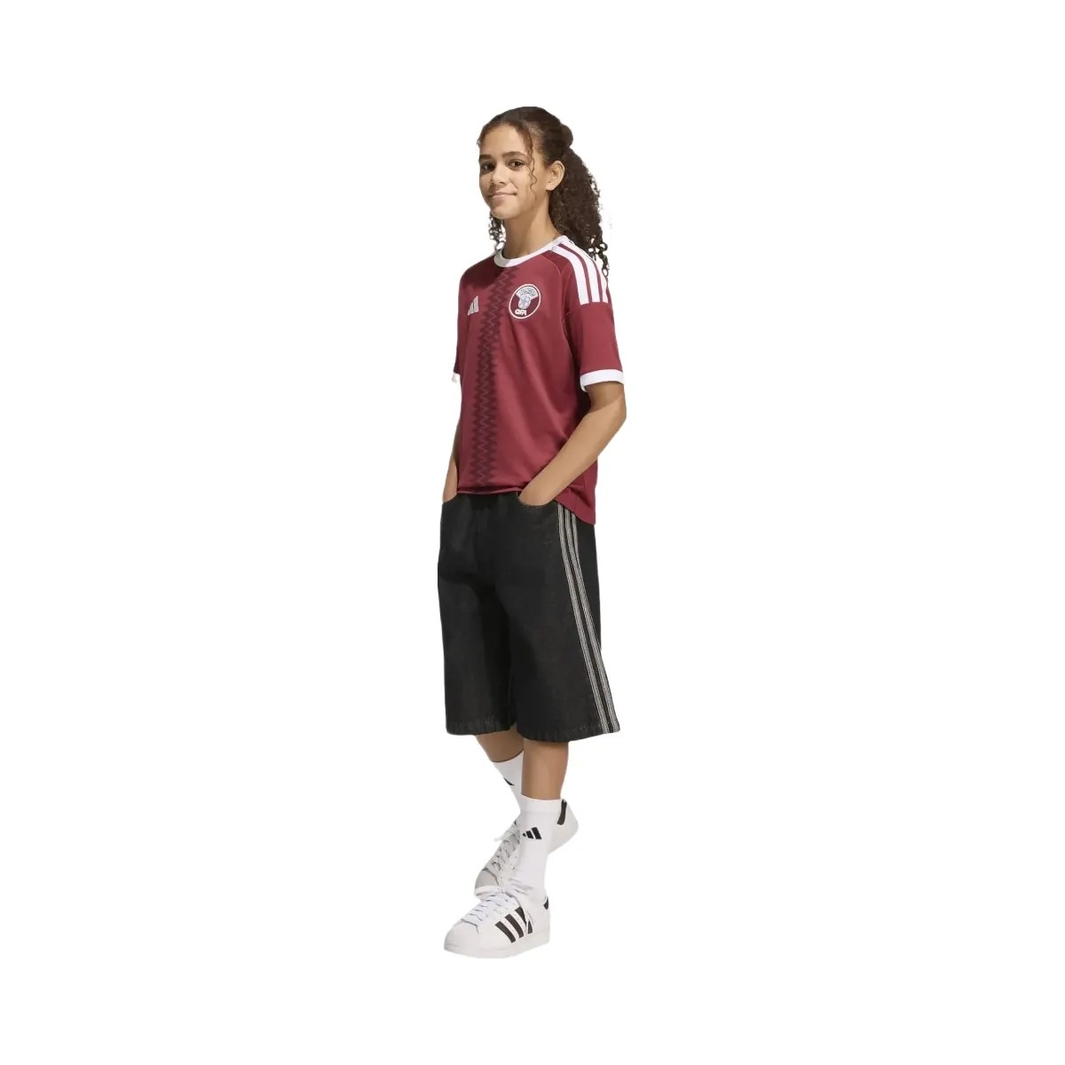 FIFA 2026 Qatar 26 Away Replica Jersey - Youth - HypeFly India View 5