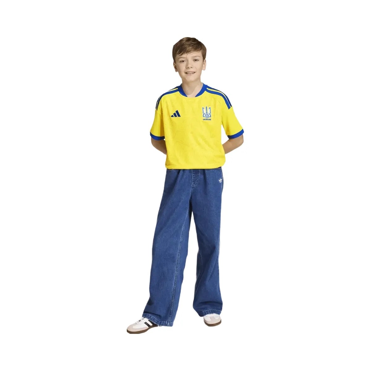 FIFA 2026 Ukraine Home Jersey - Youth - HypeFly India View 5