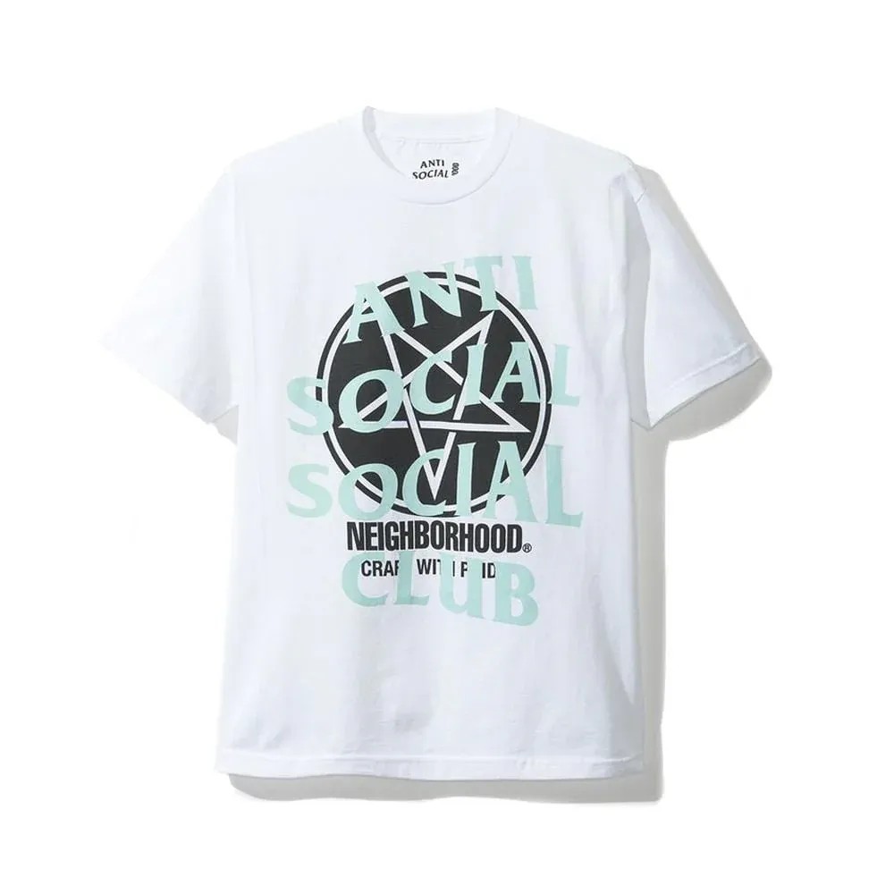 ASSC Tee - Neighbourhood White - HypeFly India View 1
