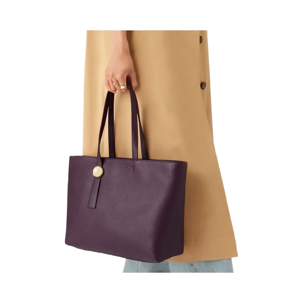Furla Nuvola Stucco Gray - HypeFly India View 6