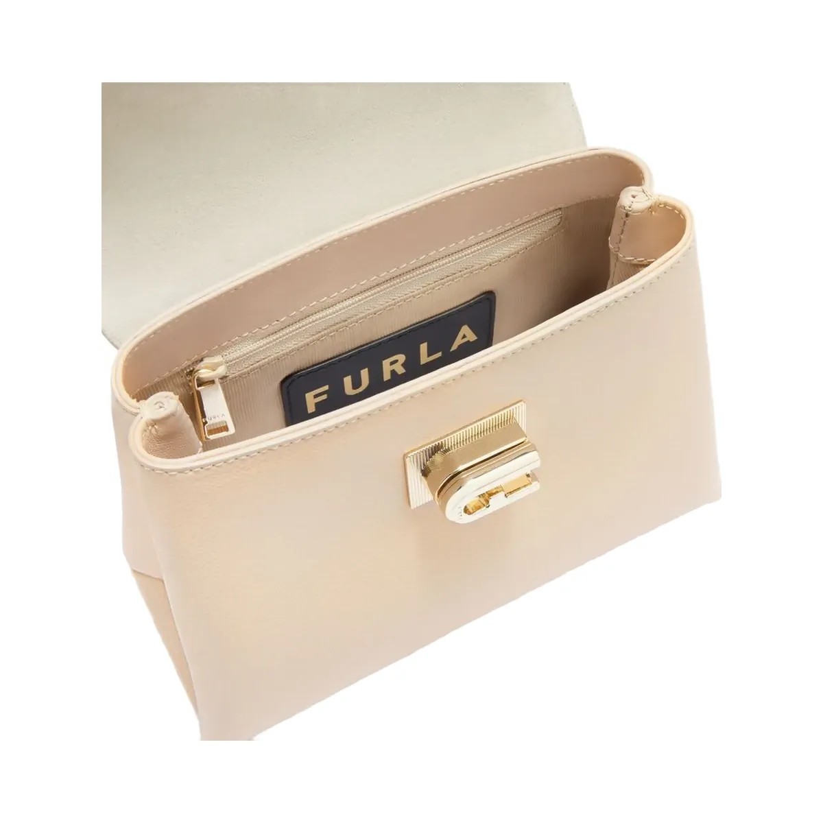 Furla Sfera Senape+Vaniglia Int. - HypeFly India View 3