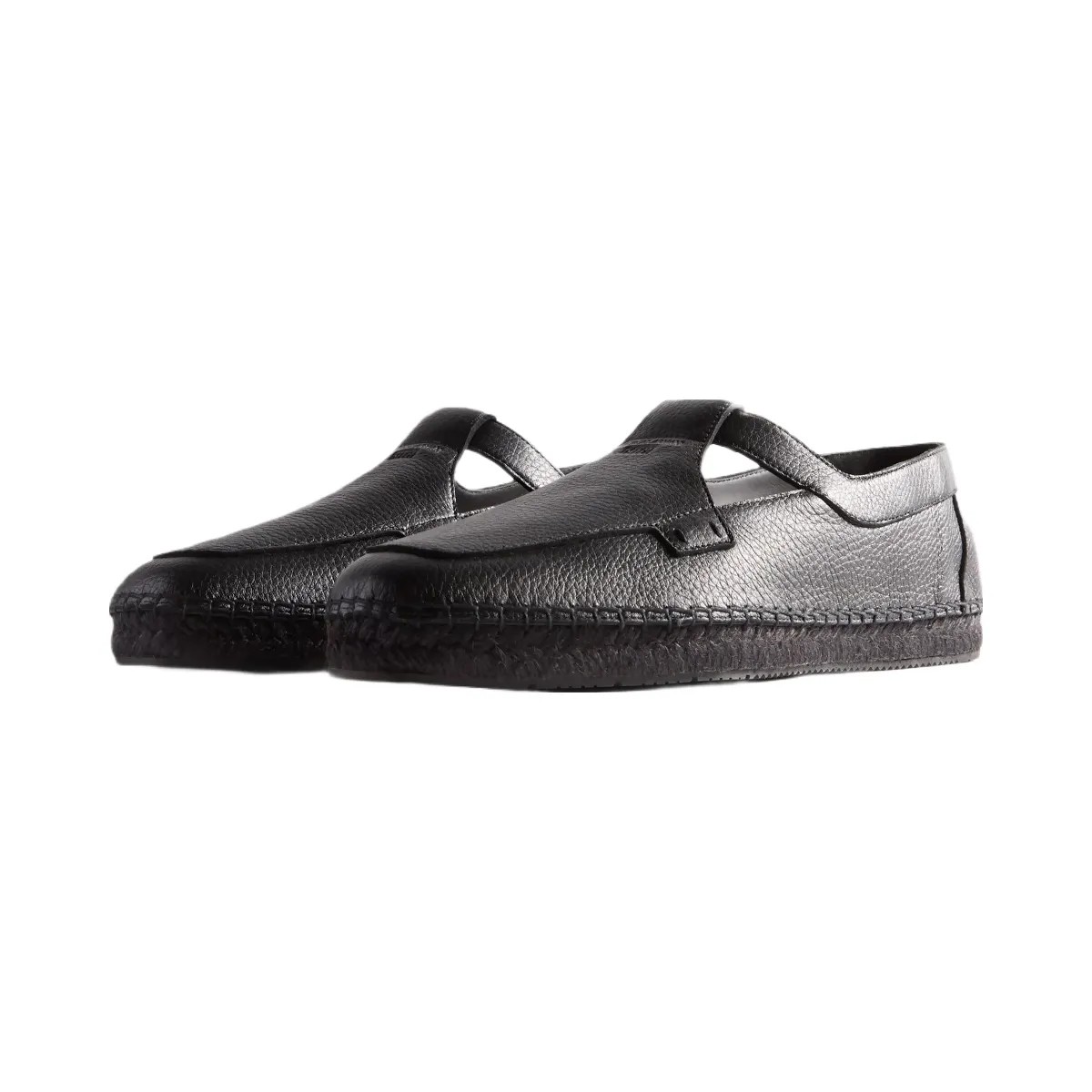 Giorgio Armani x Kith Espadrilla - Deer Black - HypeFly India View 3