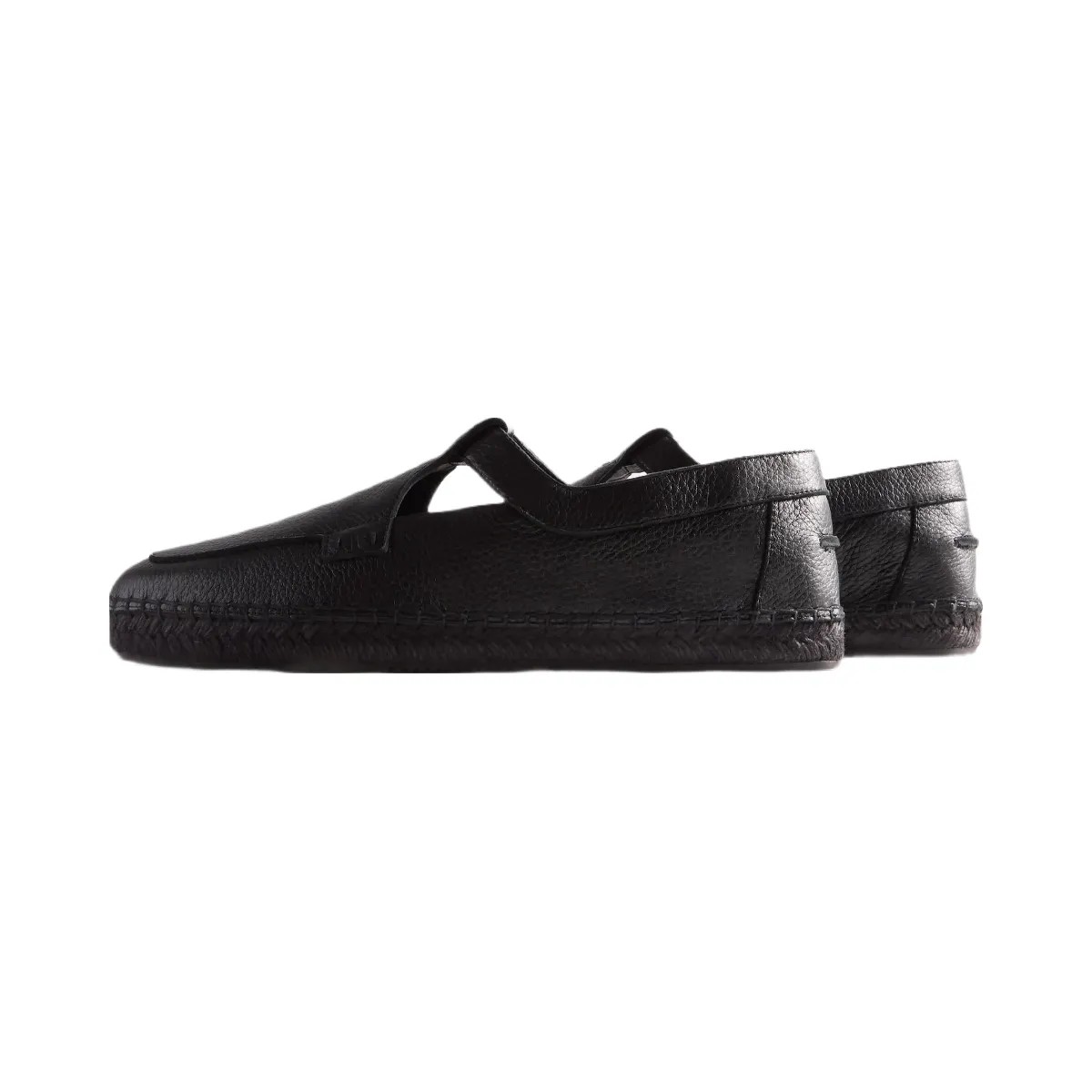 Giorgio Armani x Kith Espadrilla - Deer Black - HypeFly India View 4