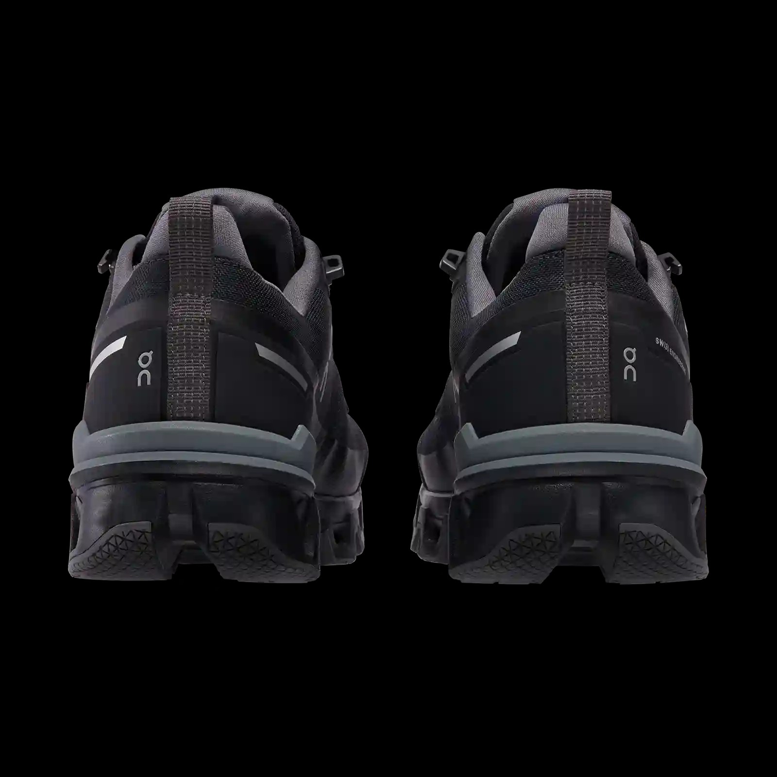 Cloudwander Waterproof 'Black Eclipse' On Running - HypeFly India View 2