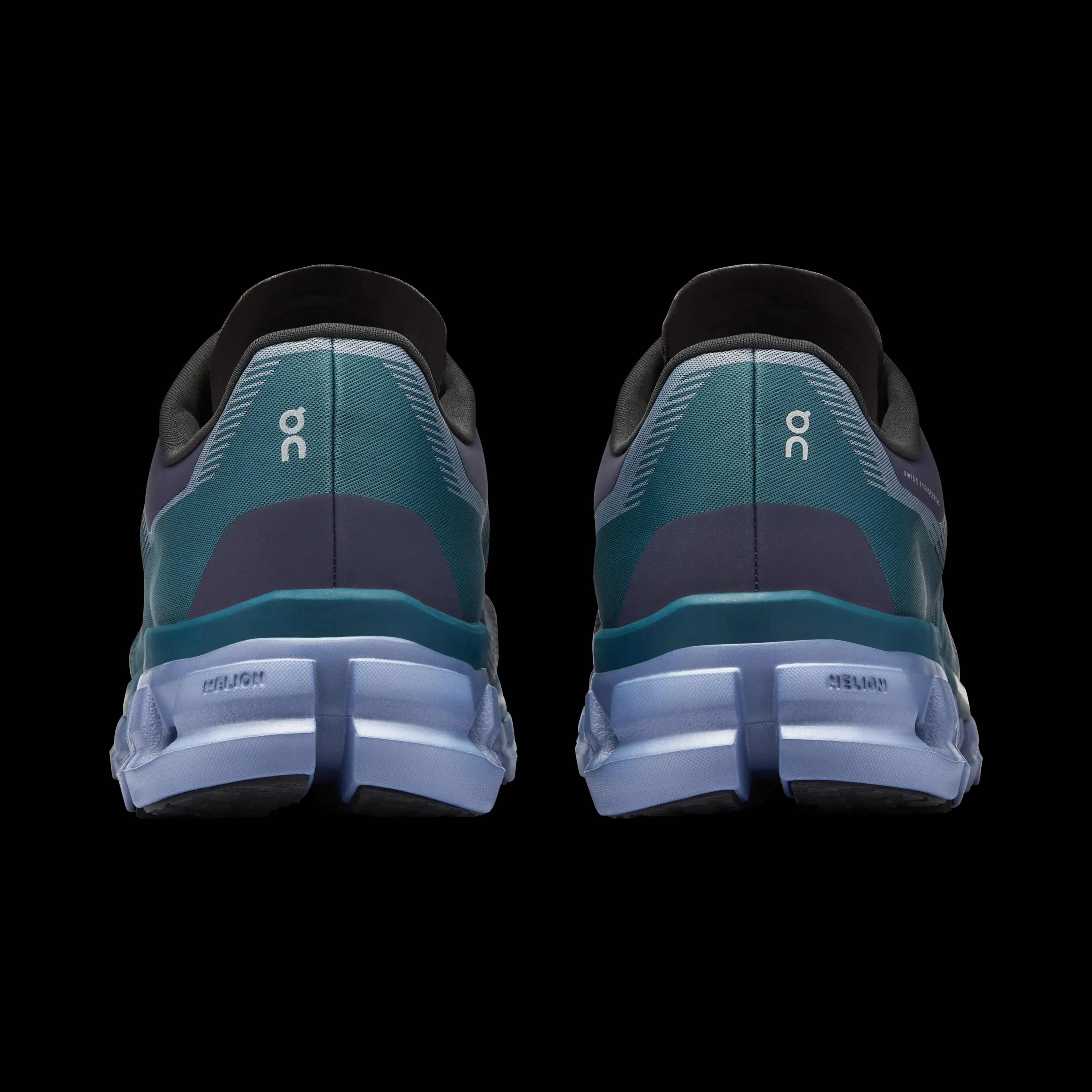 Cloudflow 4 'Black/Storm' On Running - HypeFly India View 2