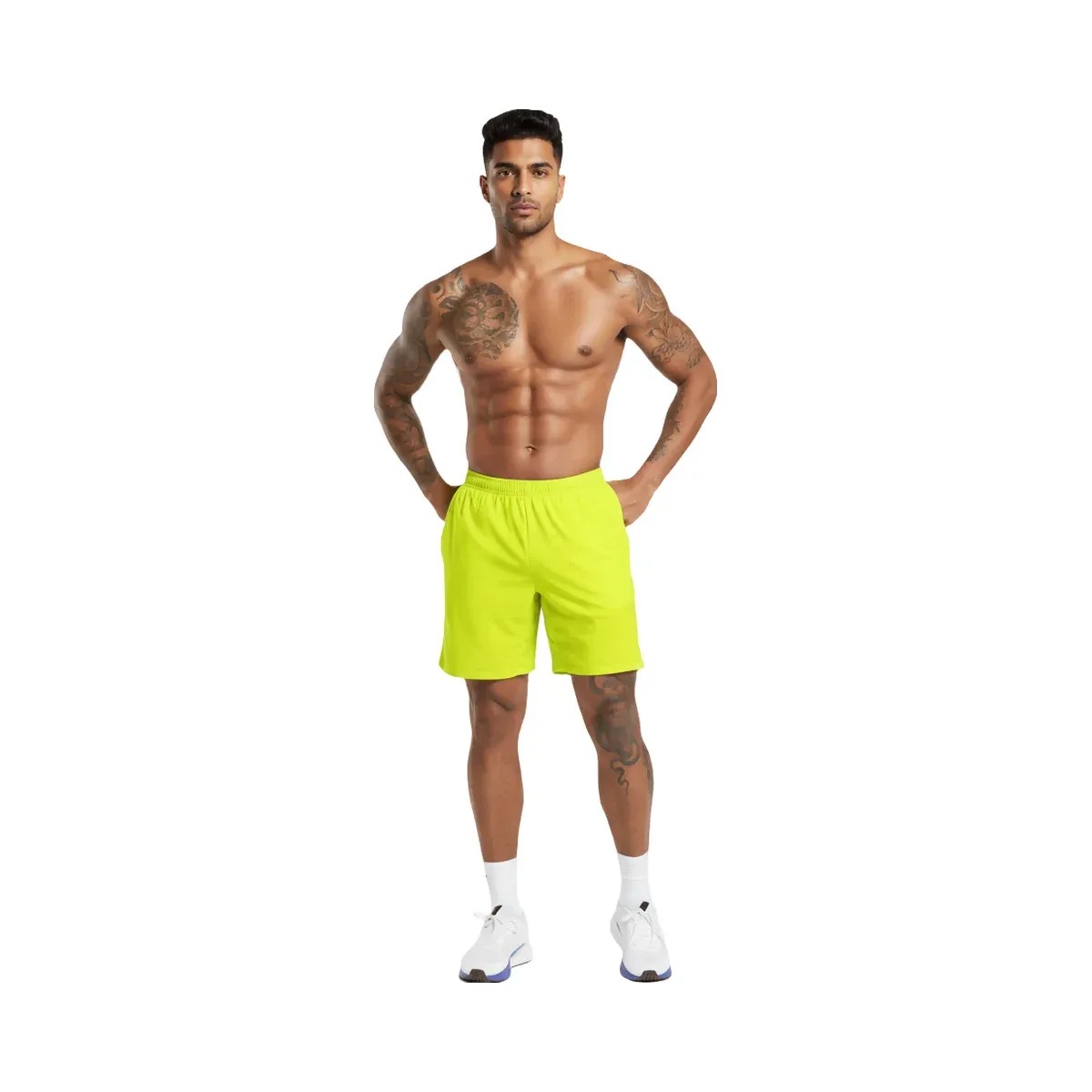 gymshark-arrival-7-shorts-shock-green