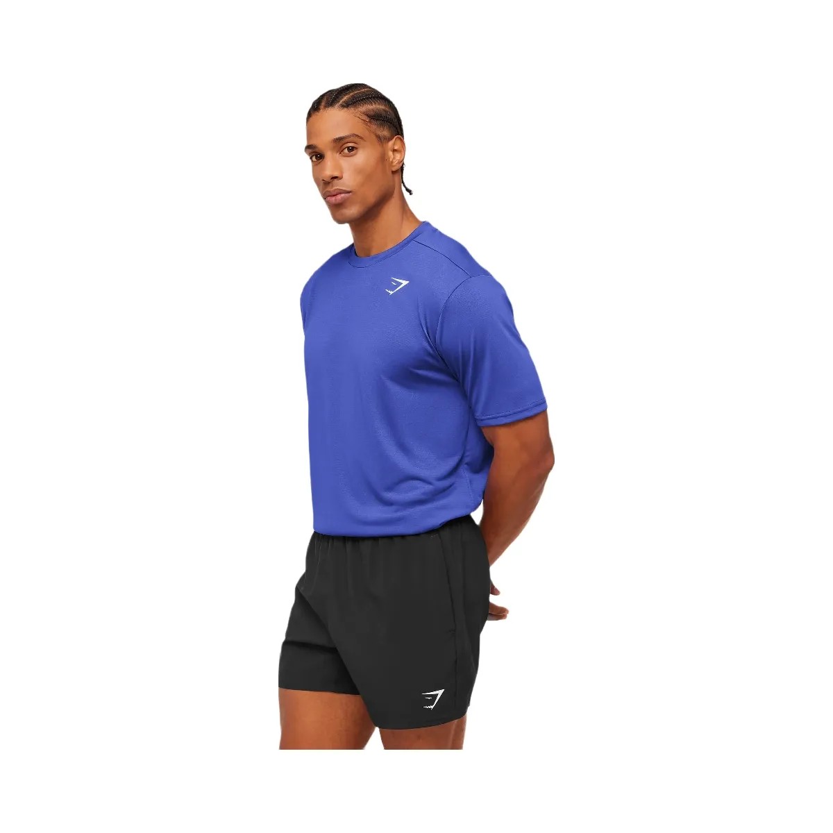 Gymshark Arrival T-Shirt "Force Blue" - HypeFly India View 3