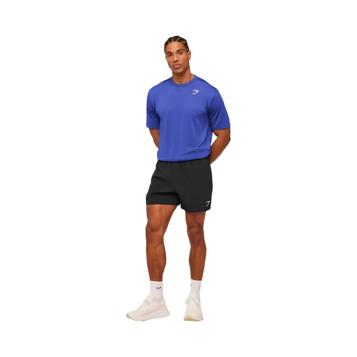 Gymshark Arrival T-Shirt "Force Blue" - HypeFly India View 4