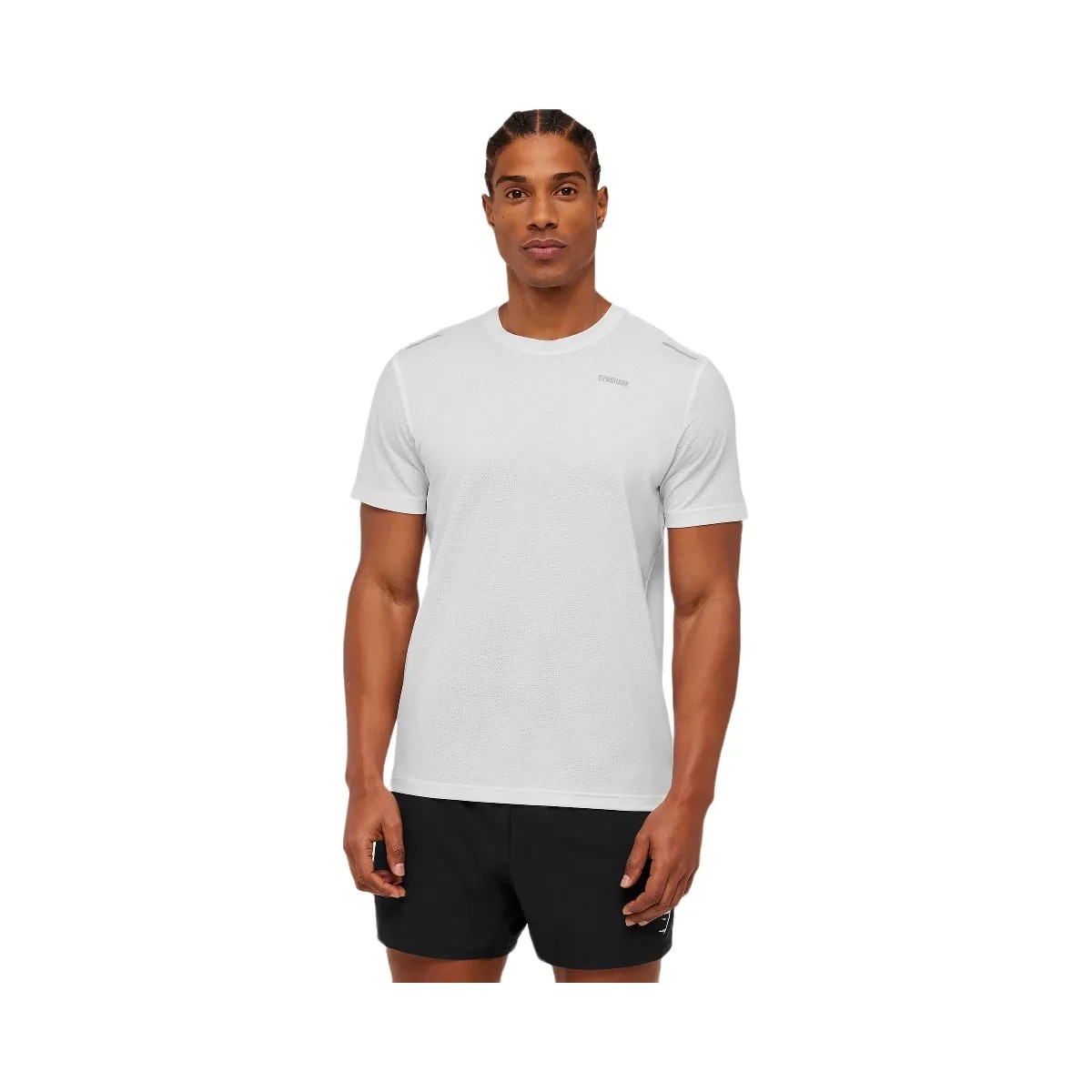 Gymshark Built For More T-Shirt "GS White" - HypeFly India View 4