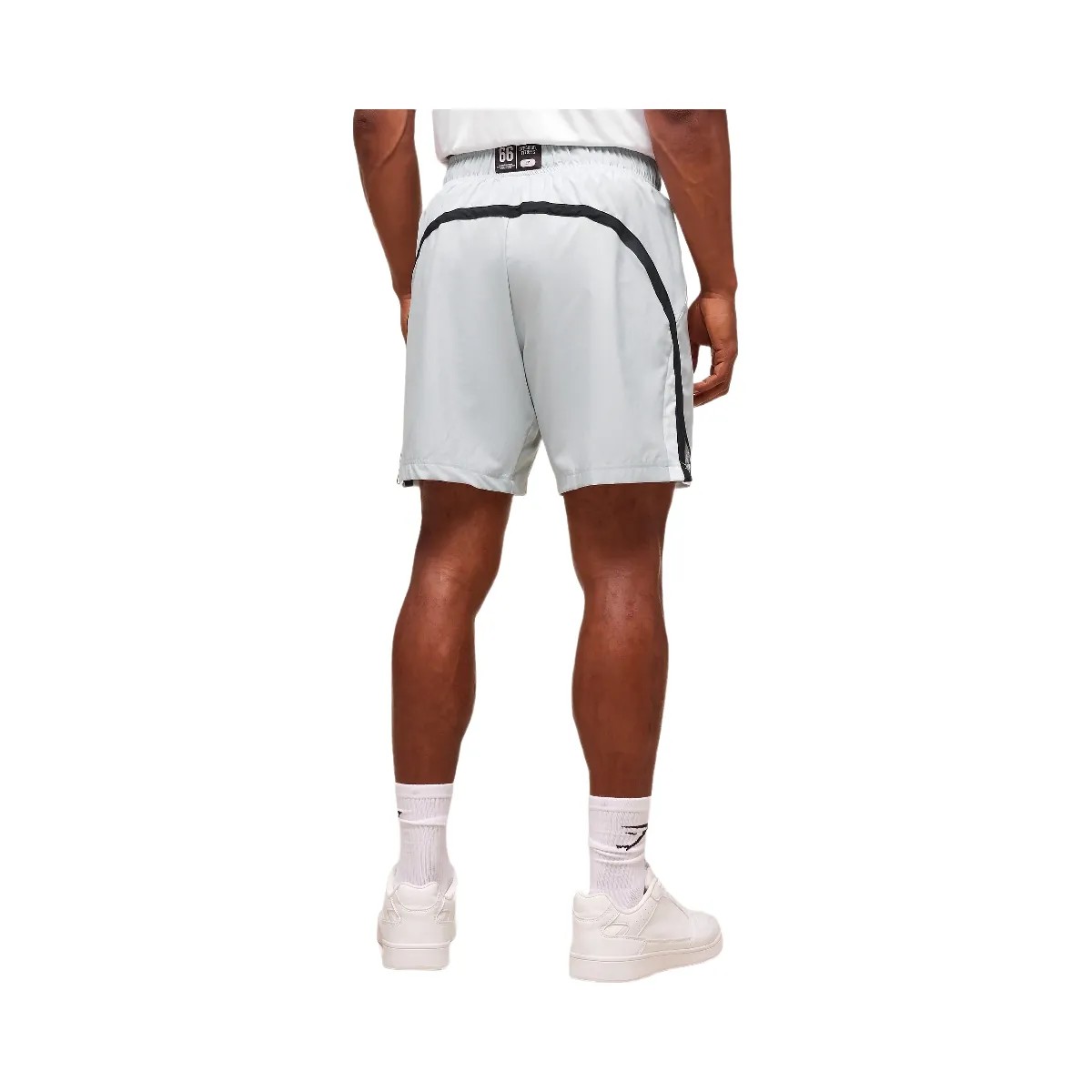 Gymshark Campus 7" Shorts "Light Grey" - HypeFly India View 3